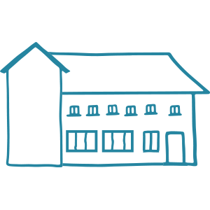 icon mit Haus